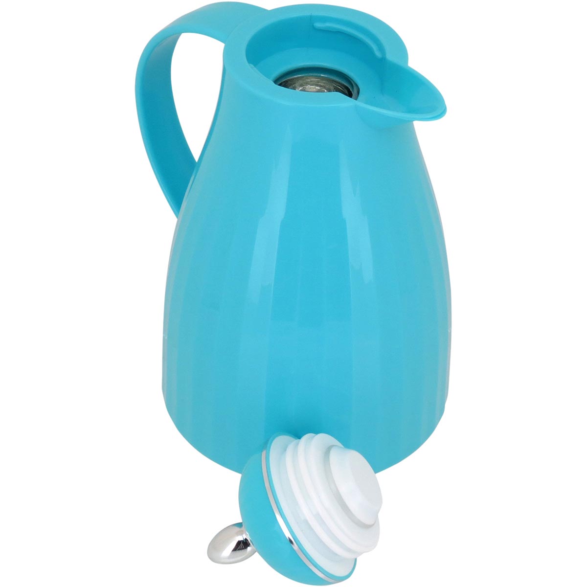 Garrafa Térmica Azul Ampola 1L Plástico Compacta à Prova de Vazamentos