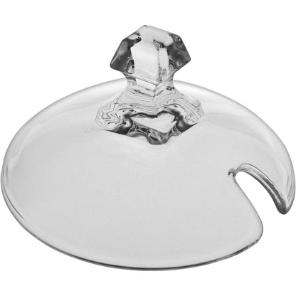 Açucareiro de Vidro Transparente 270ml com Tampa - Elegante e Funcional