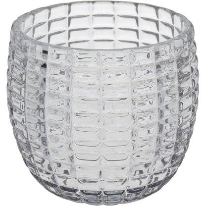 Meleira de Vidro Transparente 170ml com Colher 11x8x8cm