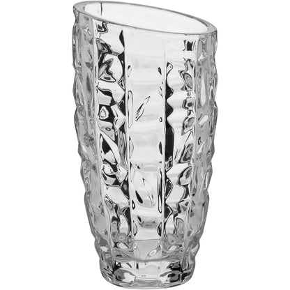 Vaso Vidro 19x9x9cm Transparente