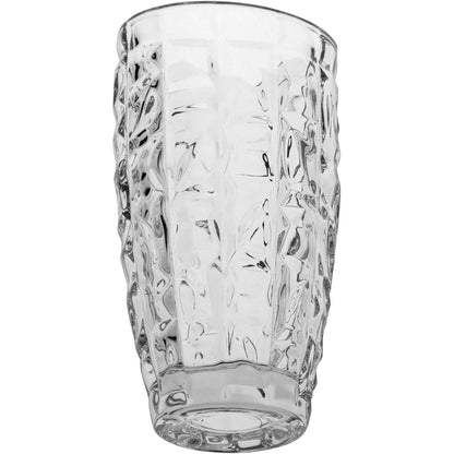 Vaso Vidro 19x9x9cm Transparente