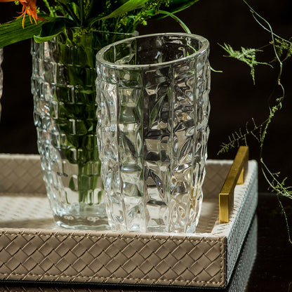 Vaso Vidro 19x9x9cm Transparente