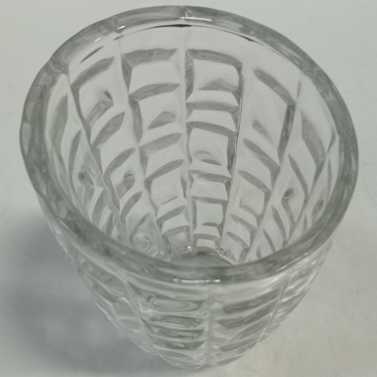 Vaso Vidro 19x9x9cm Transparente