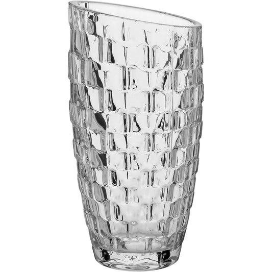Vaso Vidro 19x9x9cm Transparente