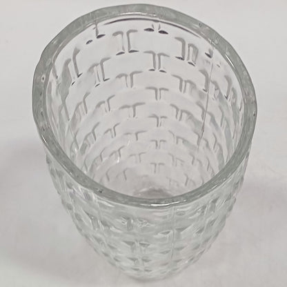 Vaso Vidro 19x9x9cm Transparente