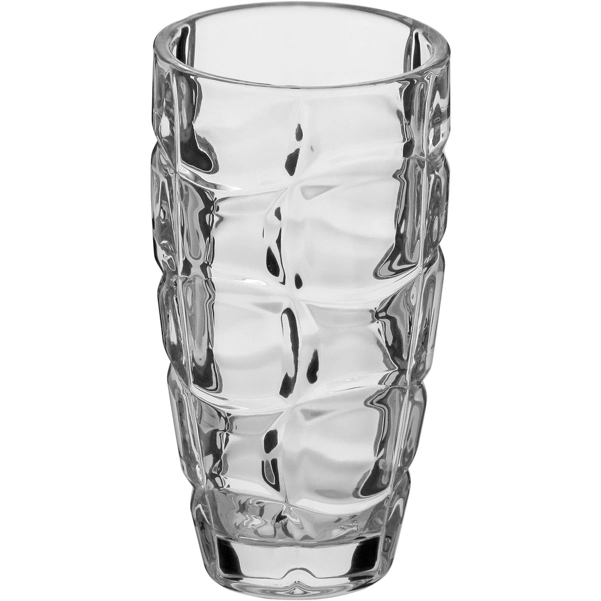 Vaso Vidro 19x9x9cm Transparente