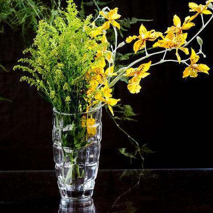 Vaso Vidro 19x9x9cm Transparente