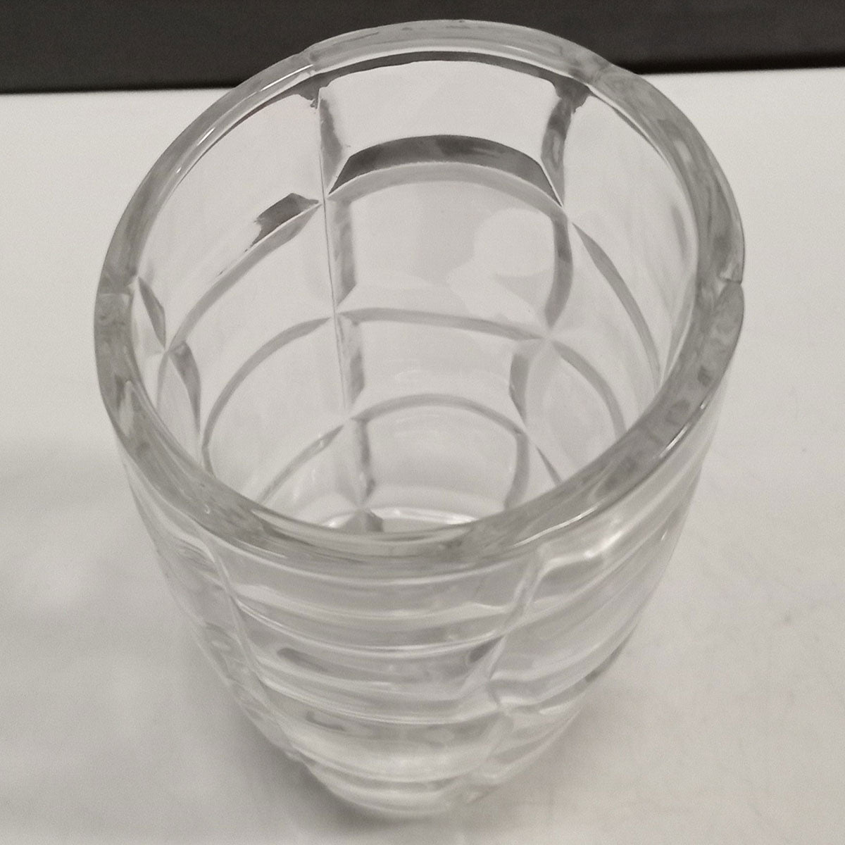 Vaso Vidro 19x9x9cm Transparente