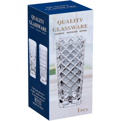 Vaso Vidro 15x6x6cm Transparente