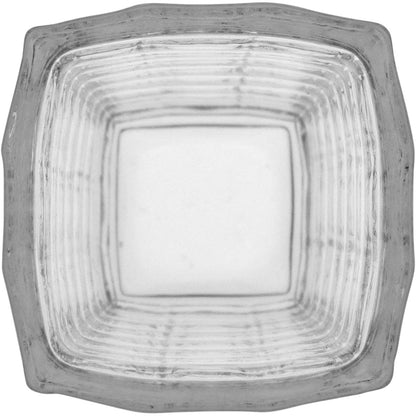 Vaso Vidro 15x6x6cm Transparente