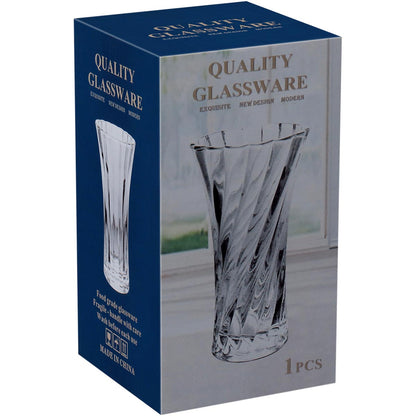 Vaso Vidro 20x11x11cm Transparente