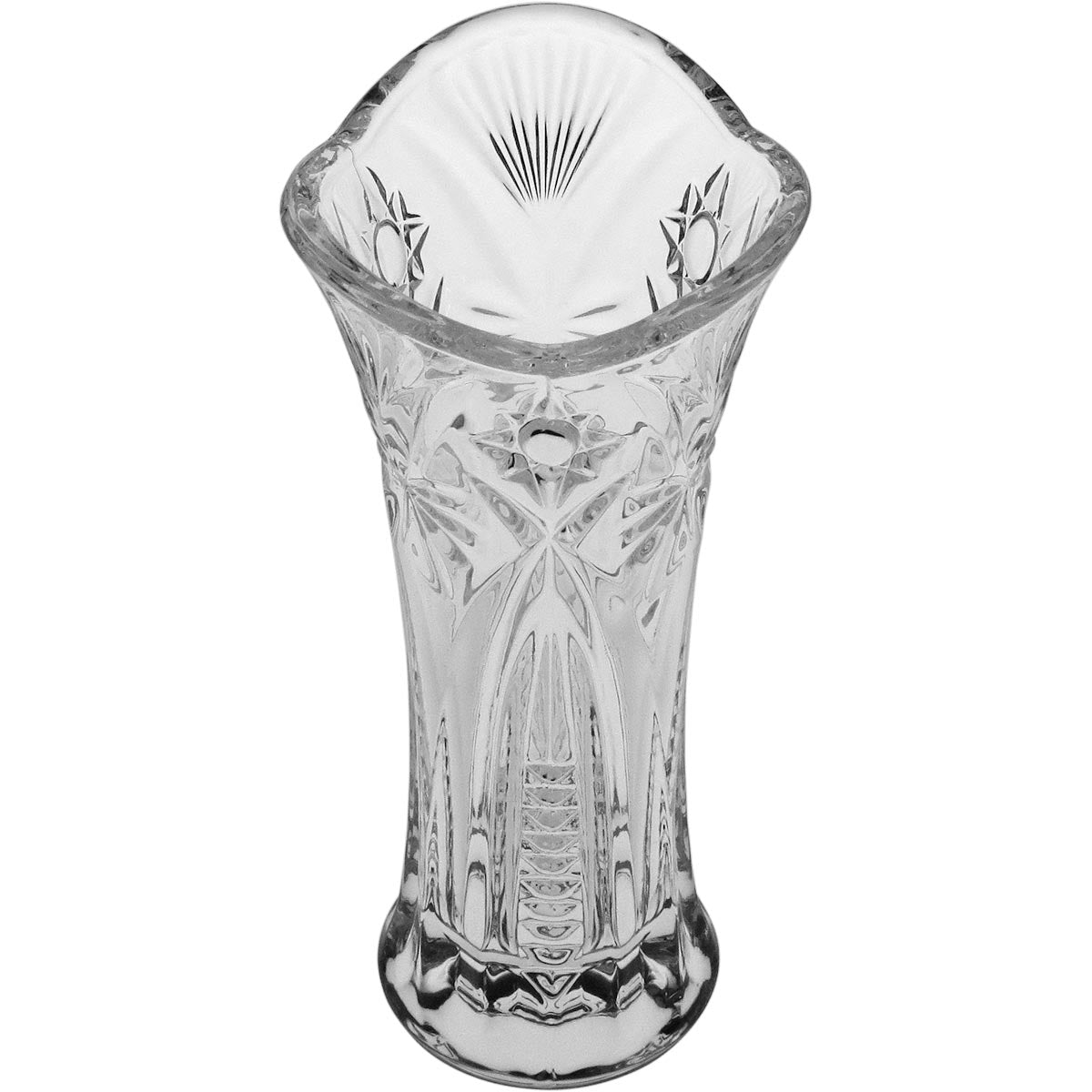 Vaso Vidro 18x8x8cm Transparente