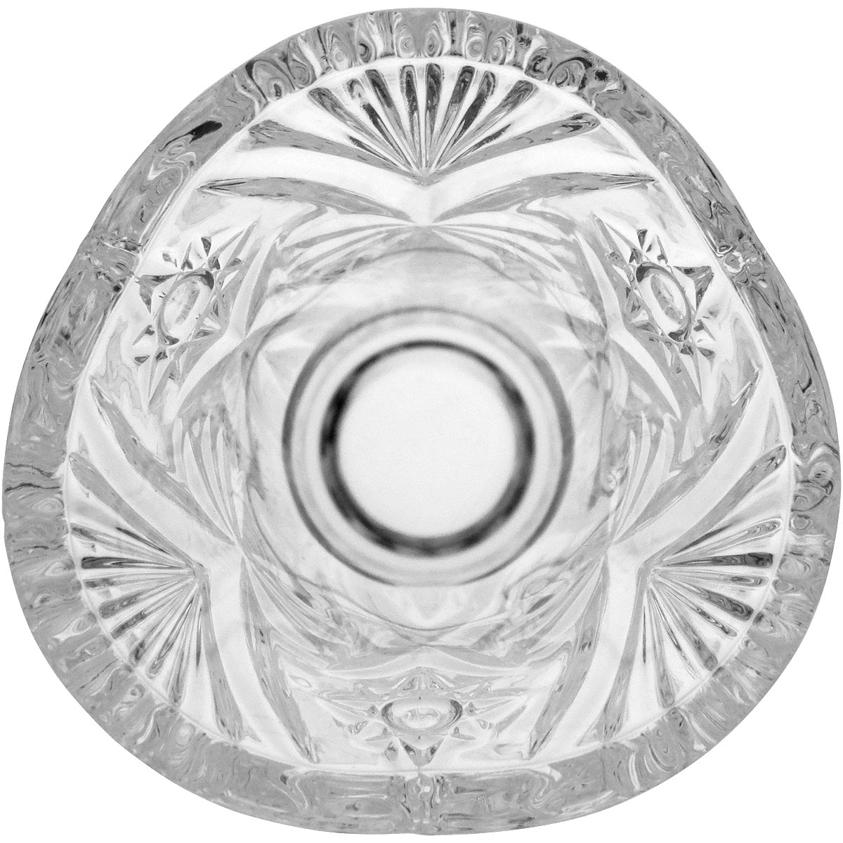 Vaso Vidro 18x8x8cm Transparente