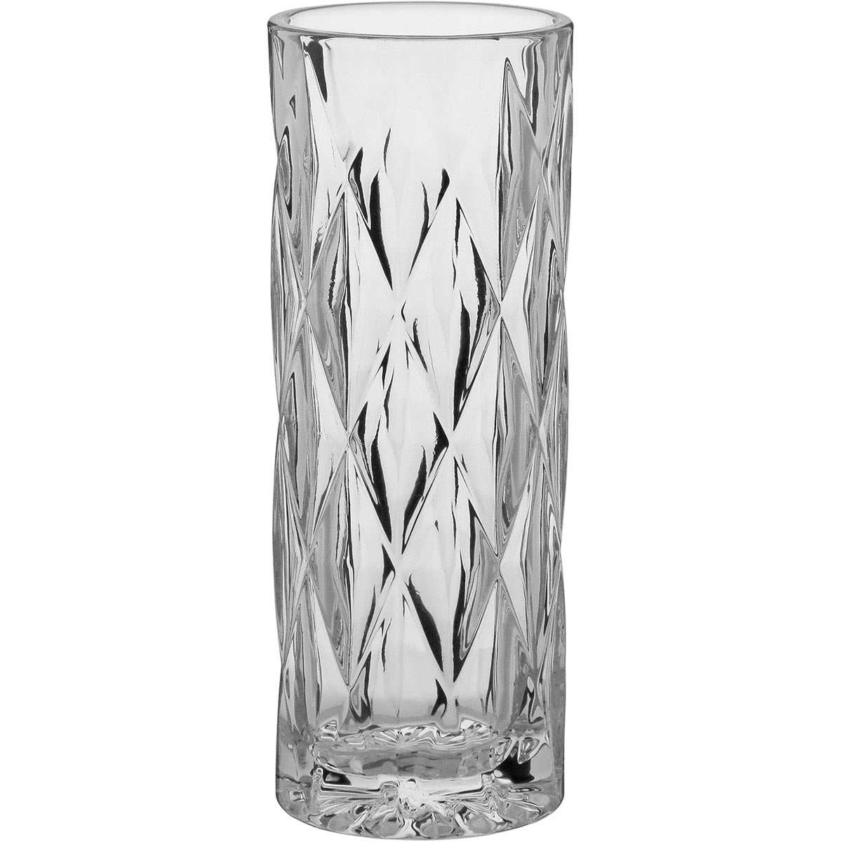 Vaso Vidro 20x7x7cm Transparente