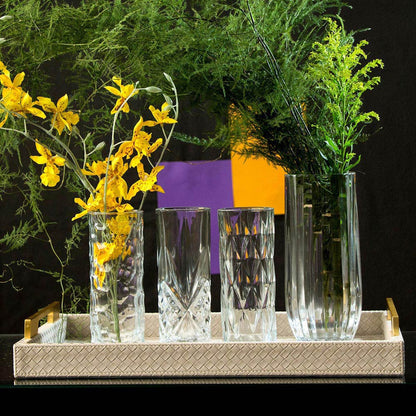 Vaso Vidro 20x7x7cm Transparente