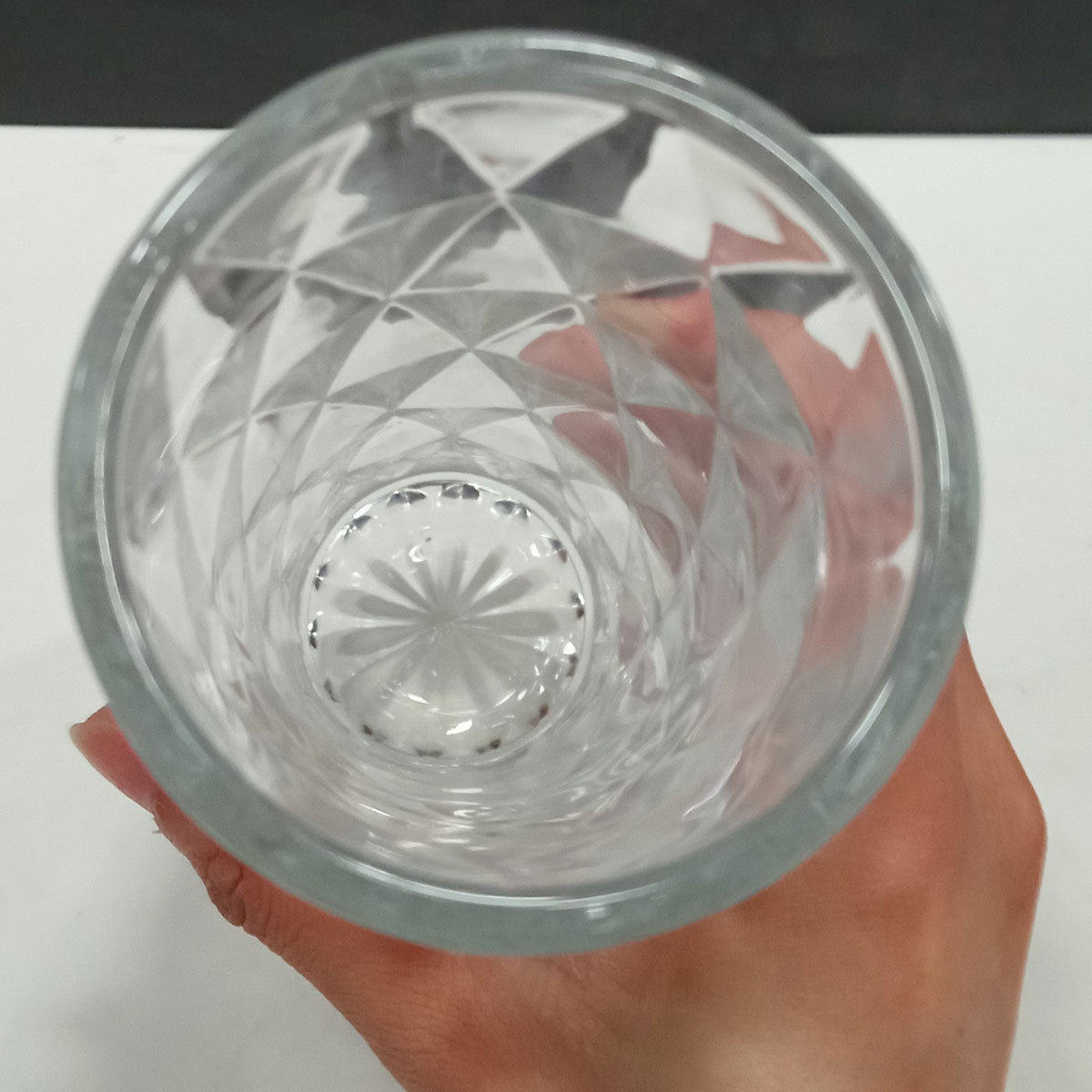 Vaso Vidro 20x7x7cm Transparente