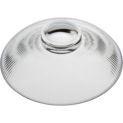 Centro de Mesa Decorativo em Vidro Transparente 25x25cm 7cm altura