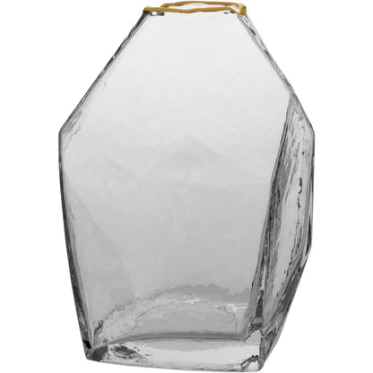 Vaso Vidro 23x17x14cm Transparente