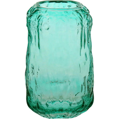 Vaso Vidro 22x13x13cm Verde