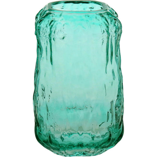 Vaso Vidro 22x13x13cm Verde