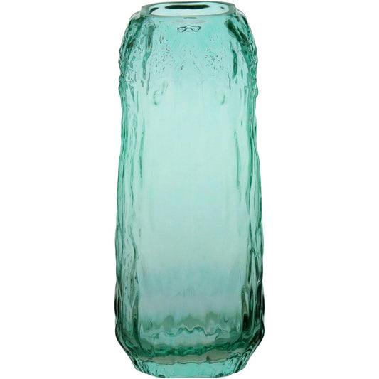 Vaso Vidro 28x12x12cm Verde