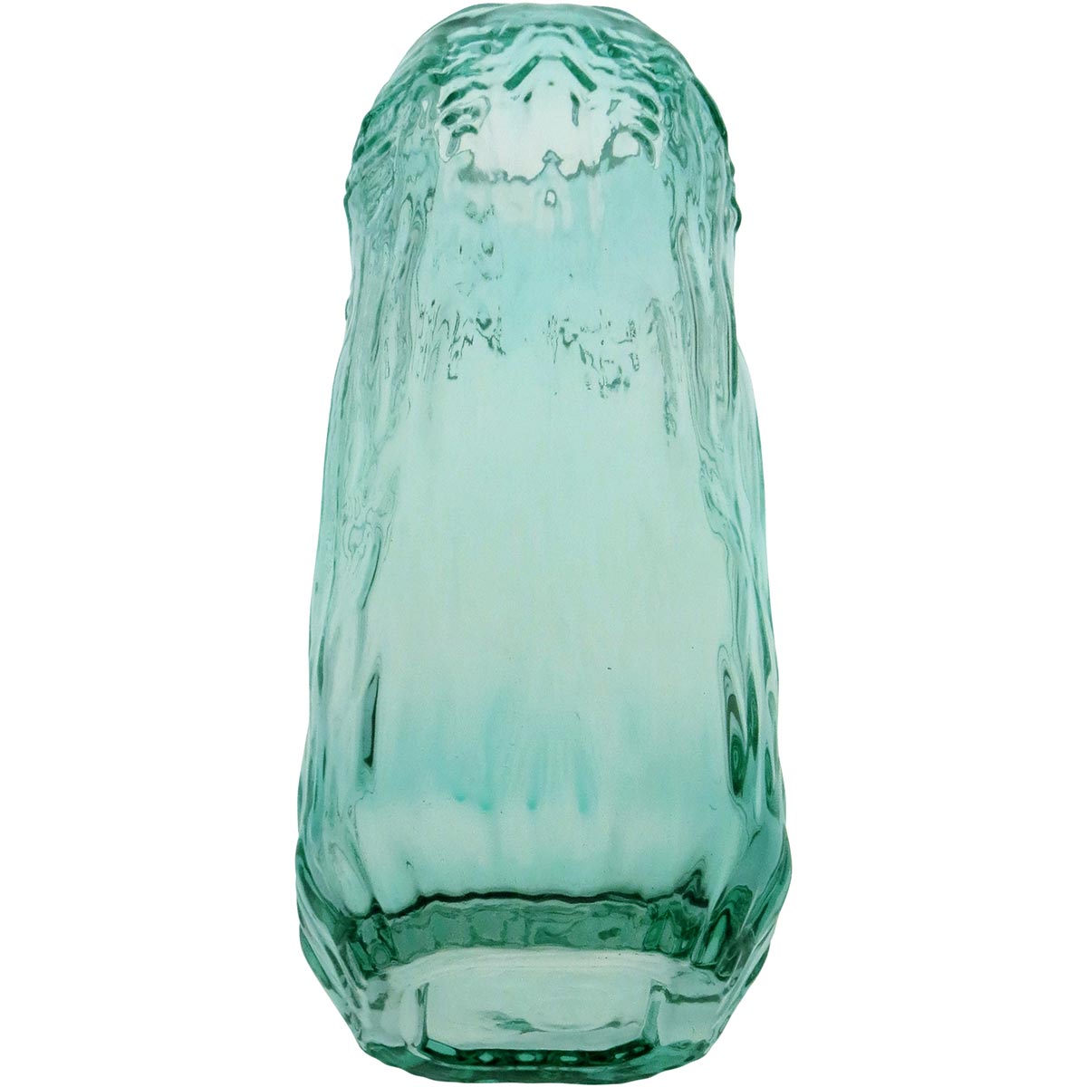 Vaso Vidro 28x12x12cm Verde