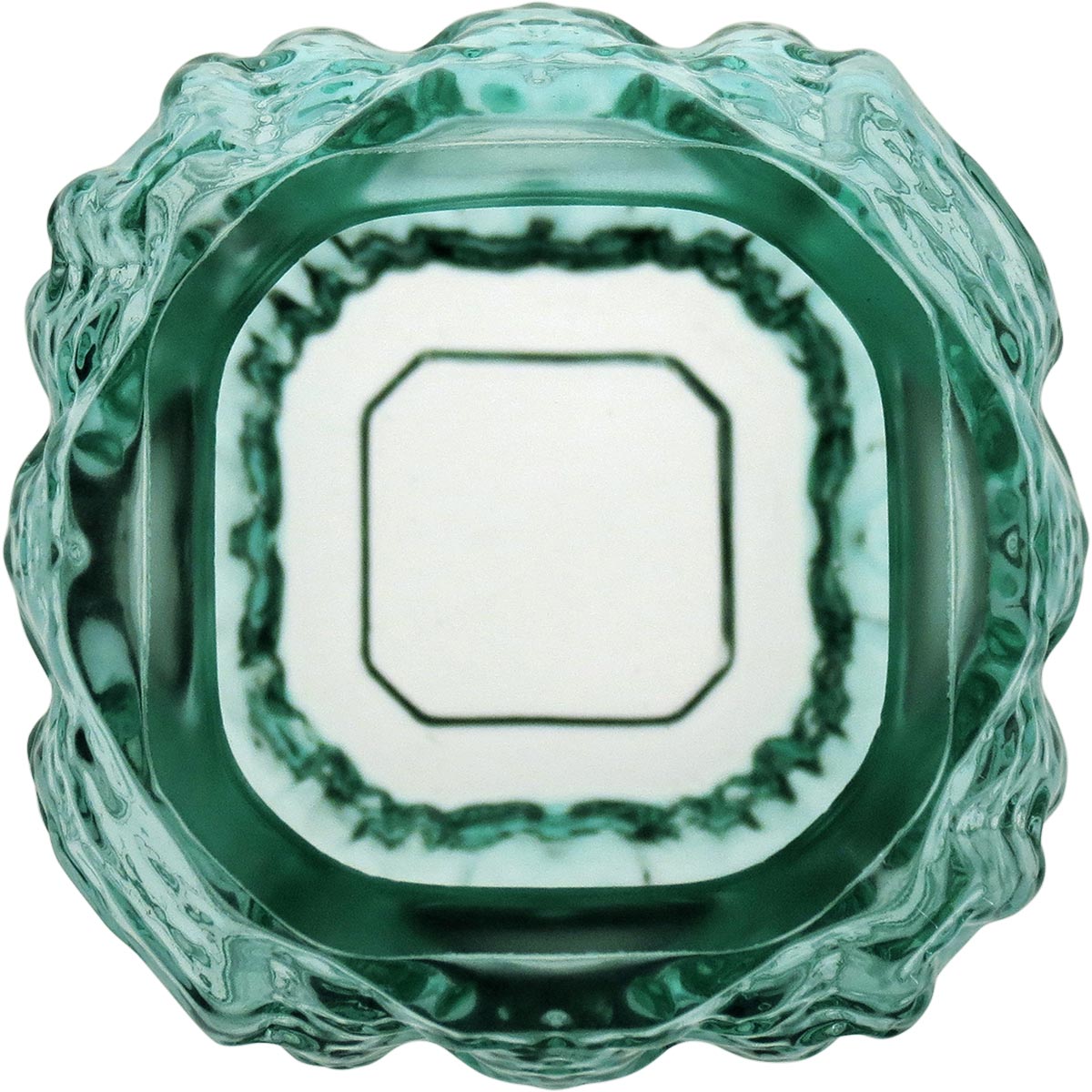 Vaso Vidro 28x12x12cm Verde