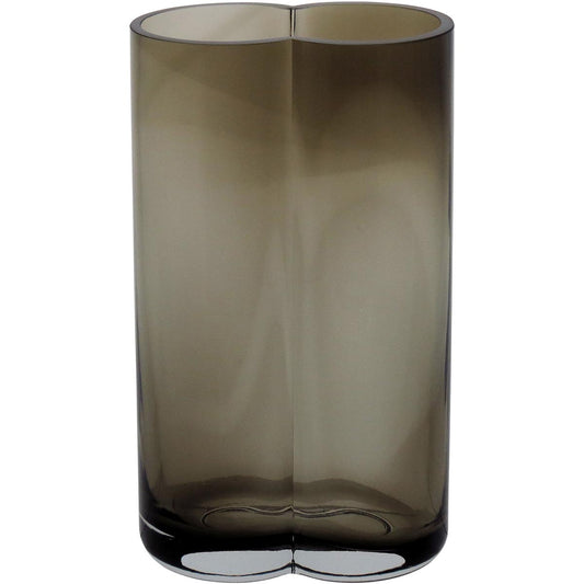 Vaso Vidro 22x12x8cm Fumê