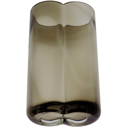 Vaso Vidro 22x12x8cm Fumê