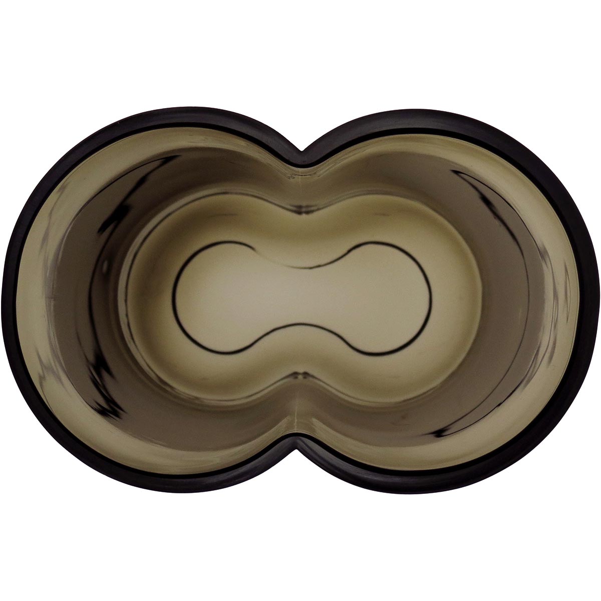 Vaso Vidro 26x16x10cm Fumê