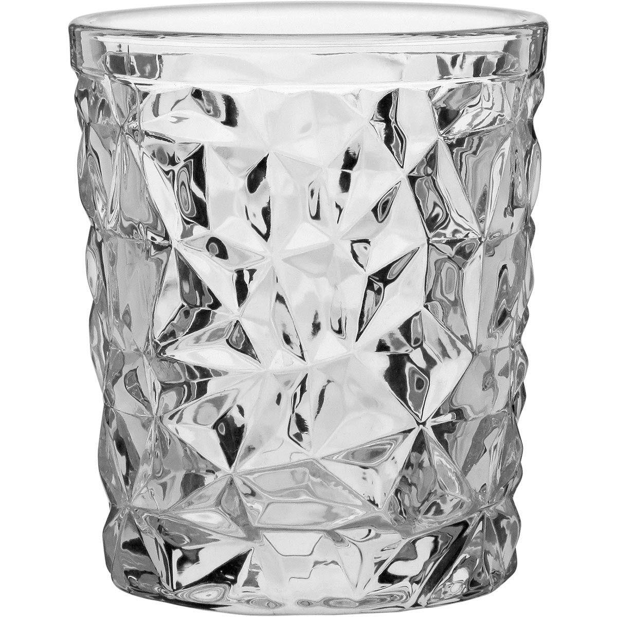 Conjunto de Copos de Vidro Transparente 320ml 6 Peças 9x8cm