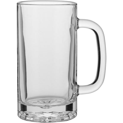 Caneca de Cerveja em Vidro Transparente 460ml 15x12x8cm