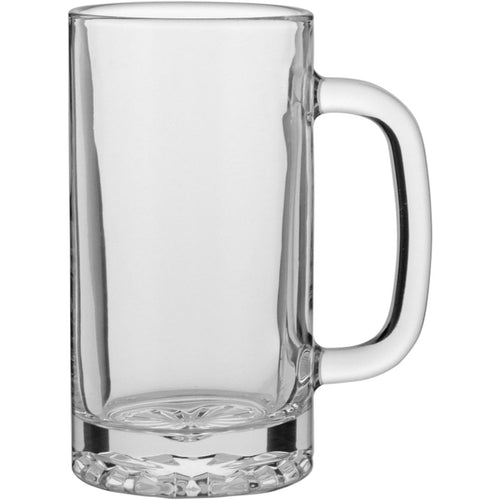 Caneca de Cerveja em Vidro Transparente 460ml 15x12x8cm
