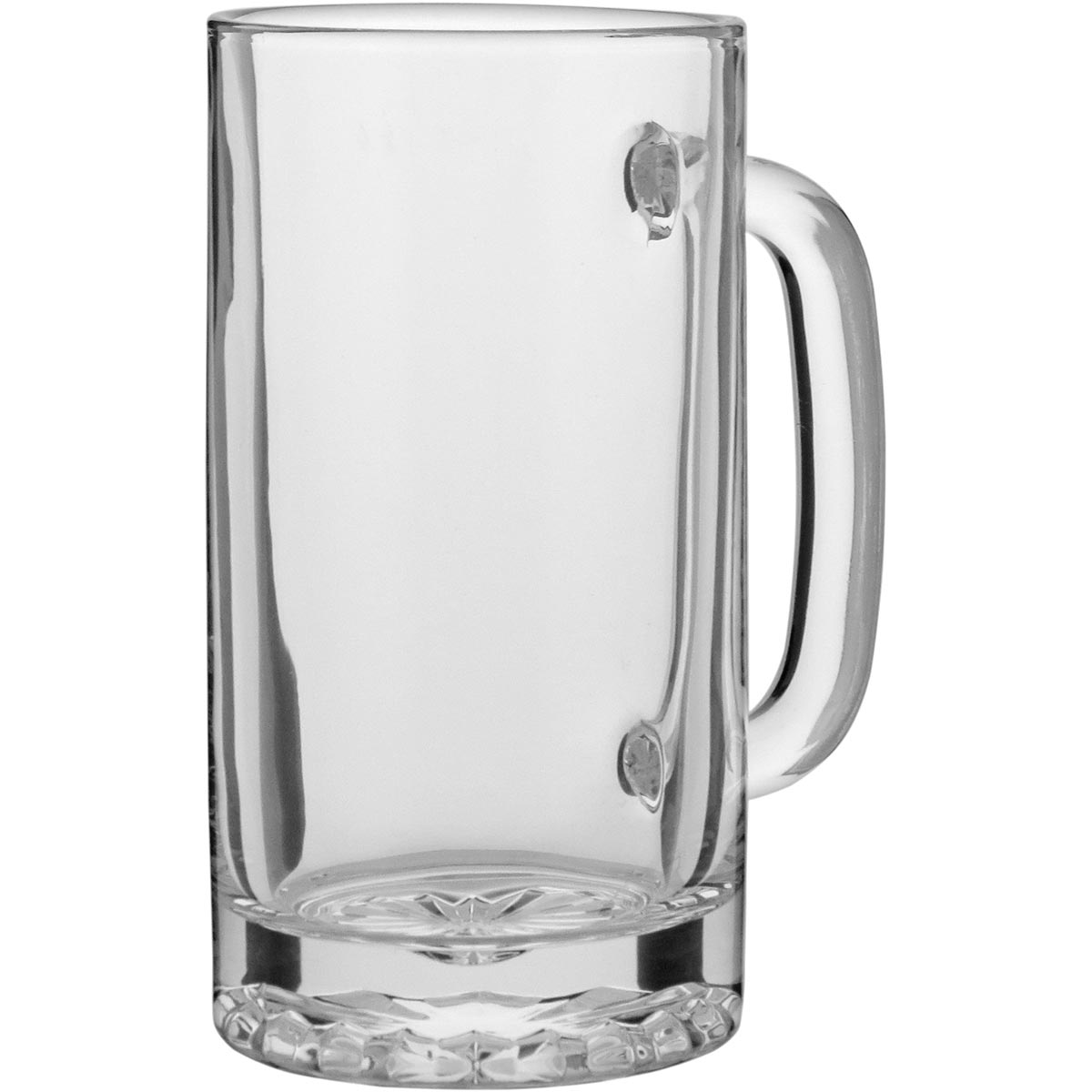 Caneca de Cerveja em Vidro Transparente 460ml 15x12x8cm