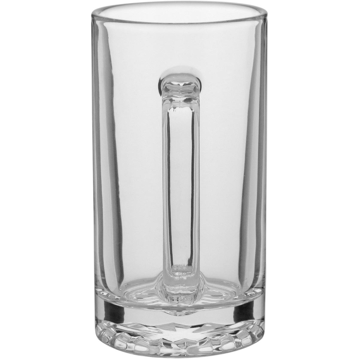 Caneca de Cerveja em Vidro Transparente 460ml 15x12x8cm