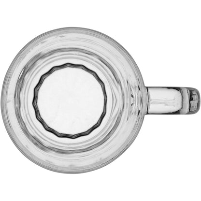 Caneca de Cerveja em Vidro Transparente 460ml 15x12x8cm