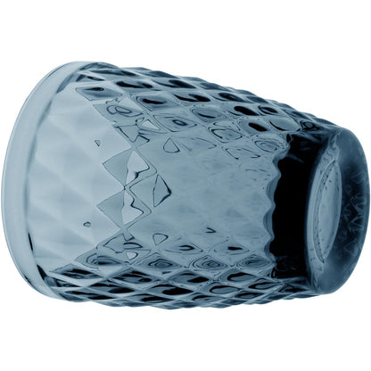 Copo de Vidro Azul 270ml - Conjunto 6 Peças 10x8cm