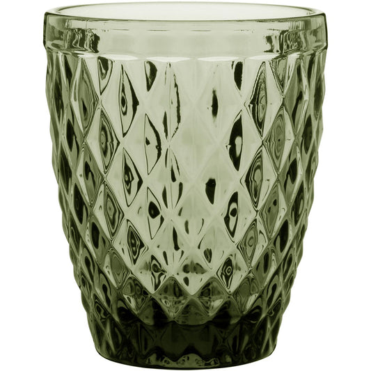 Copo de Vidro Verde 270ml - 6 Peças, Design Elegante e Durável