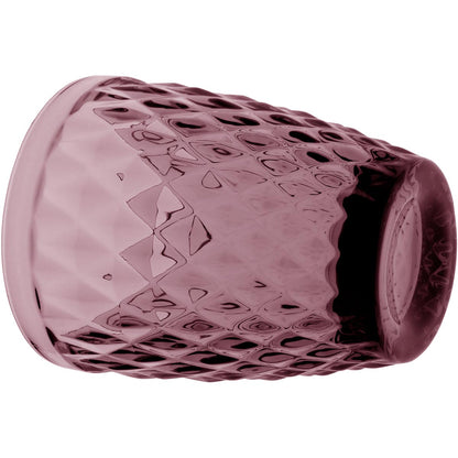 Copo de Vidro Rosa 270ml 6 Peças - Elegante e Durável