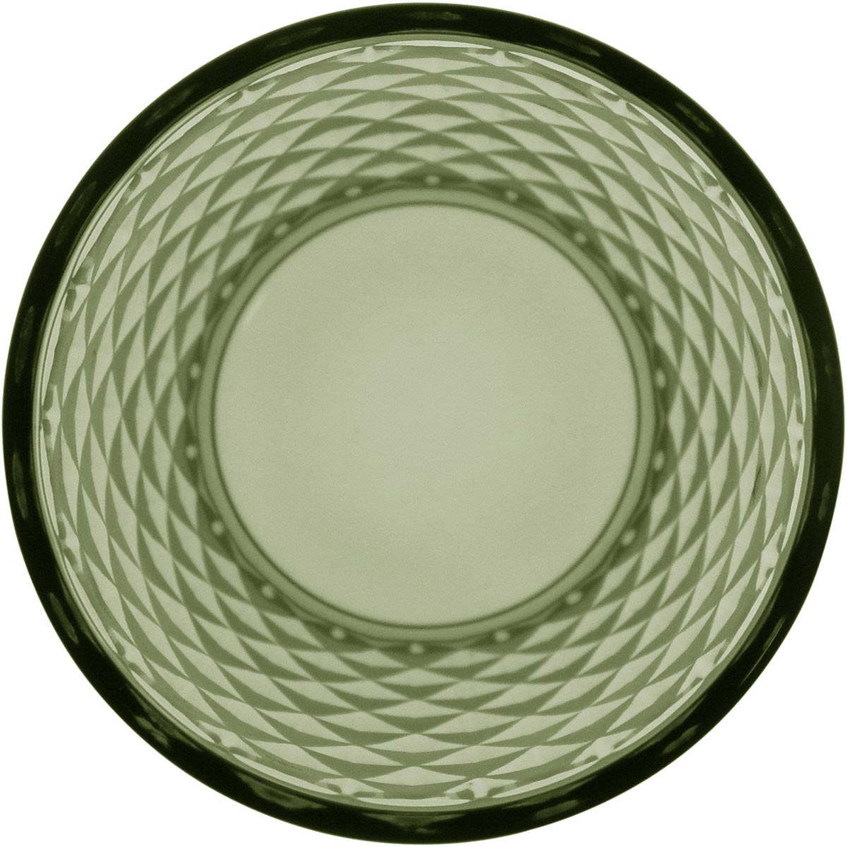 Copo Long Drink Vidro Verde 370ml - Conjunto com 6 Peças 12x8x8cm