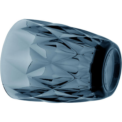 Copo de Vidro Azul 270ml - Elegante e Ergonômico, 9,8x8cm