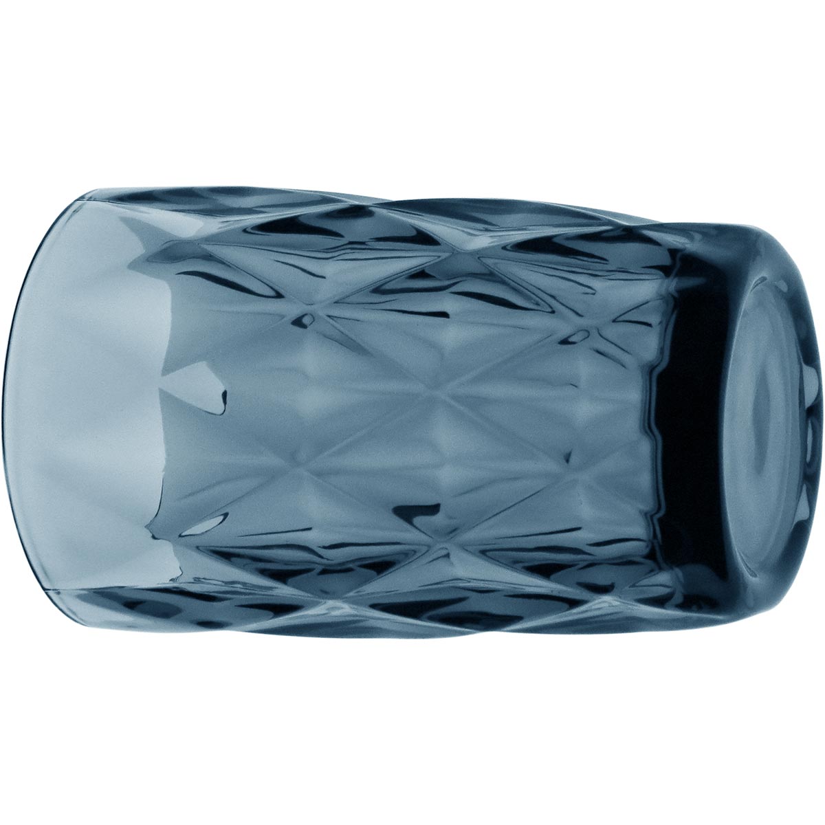 Copo Long Drink de Vidro Azul 370ml 6 Peças - Elegante e Resistente