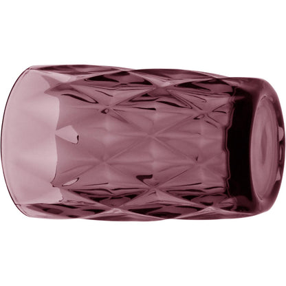 Copo Long Drink de Vidro Rosa 370ml - Conjunto com 6 Peças