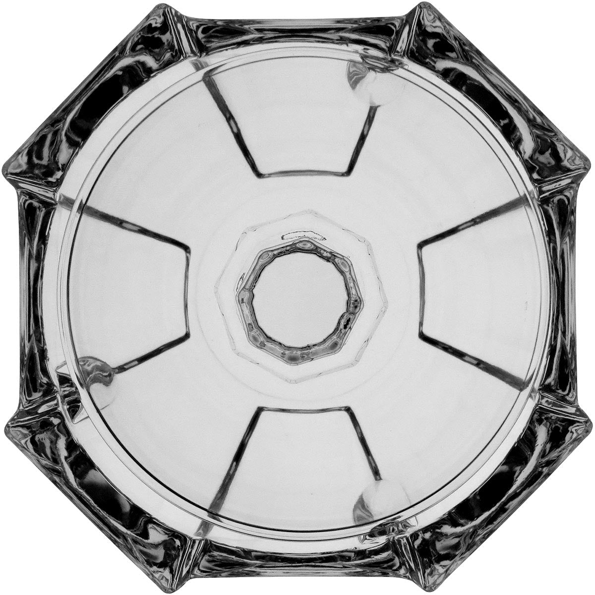 Potiche de Vidro Transparente Stage Eco 16cm para Doces e Decoração