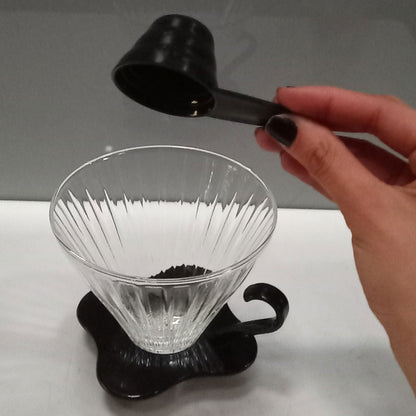 Suporte para Filtro de Café Borossilicato Transparente 10x11cm