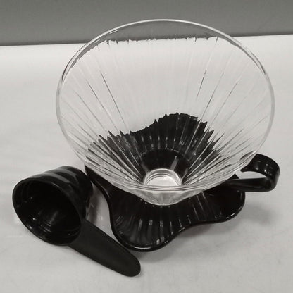 Suporte para Filtro de Café Borossilicato Transparente 10x11cm