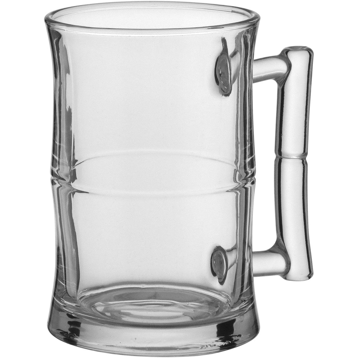 Caneca de Cerveja em Vidro 440ml Transparente - Alta Qualidade 13x12x8cm