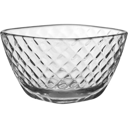 Conjunto 6 Saladeiras de Vidro Transparente 300ml - Elegância na Mesa