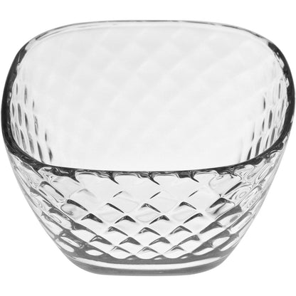 Conjunto 6 Saladeiras de Vidro Transparente 300ml - Elegância na Mesa