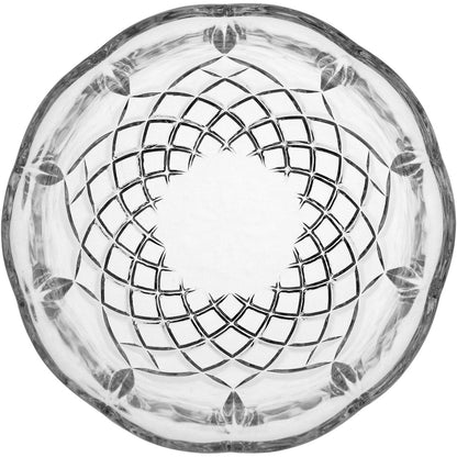 Saladeira de Vidro Transparente 450ml 6 peças 13x13cm